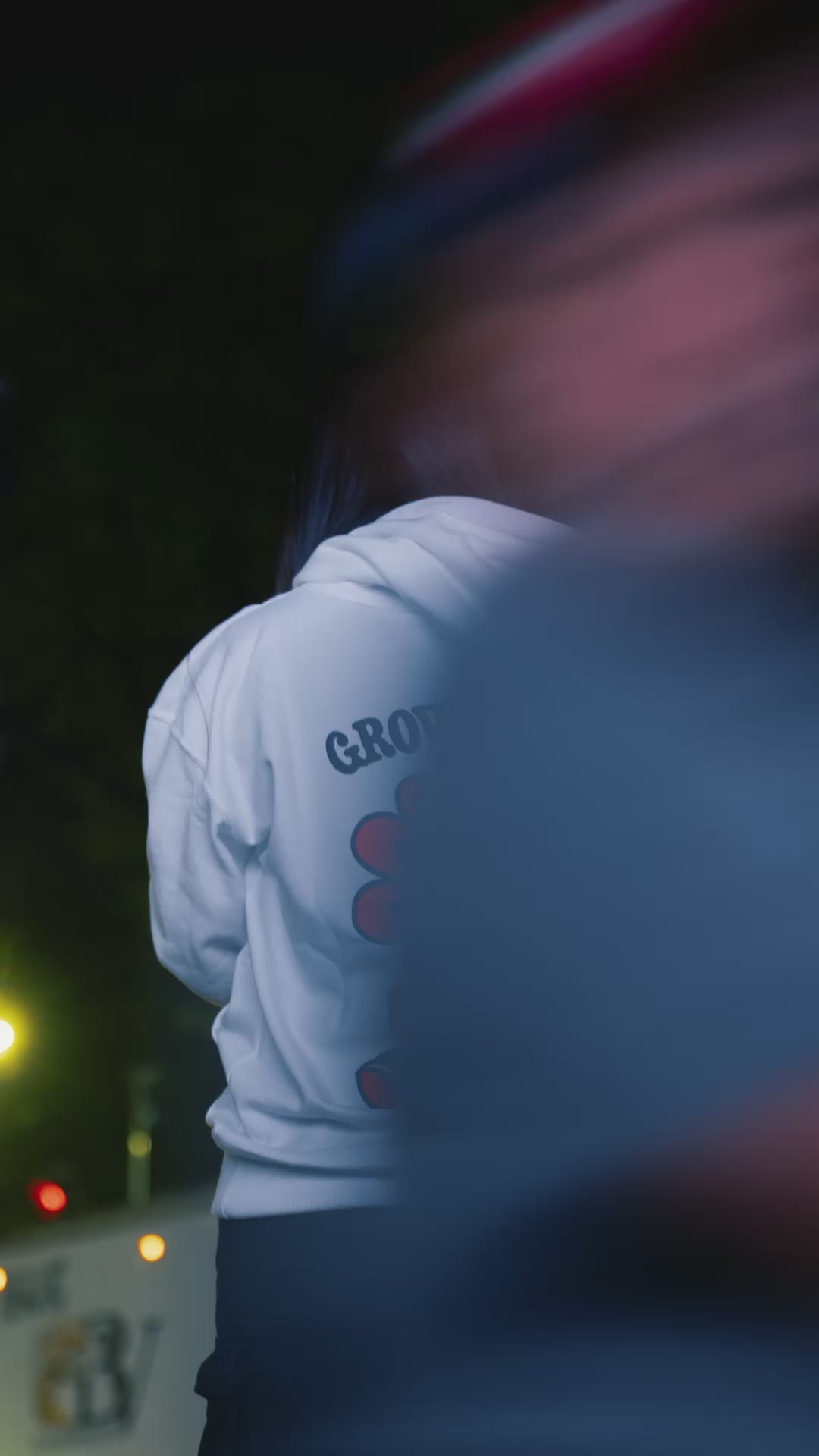 Hoodie - Estampado Flor Punk